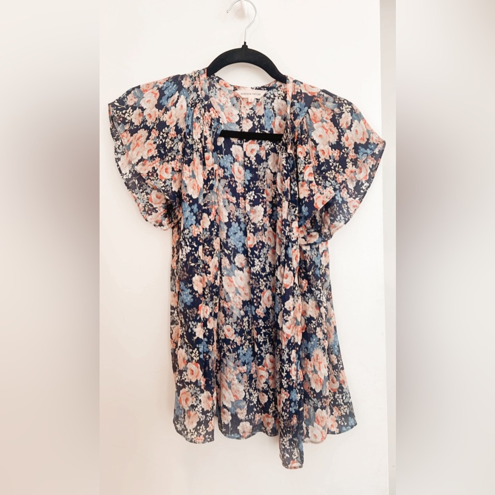 Rebecca Taylor floral blouse